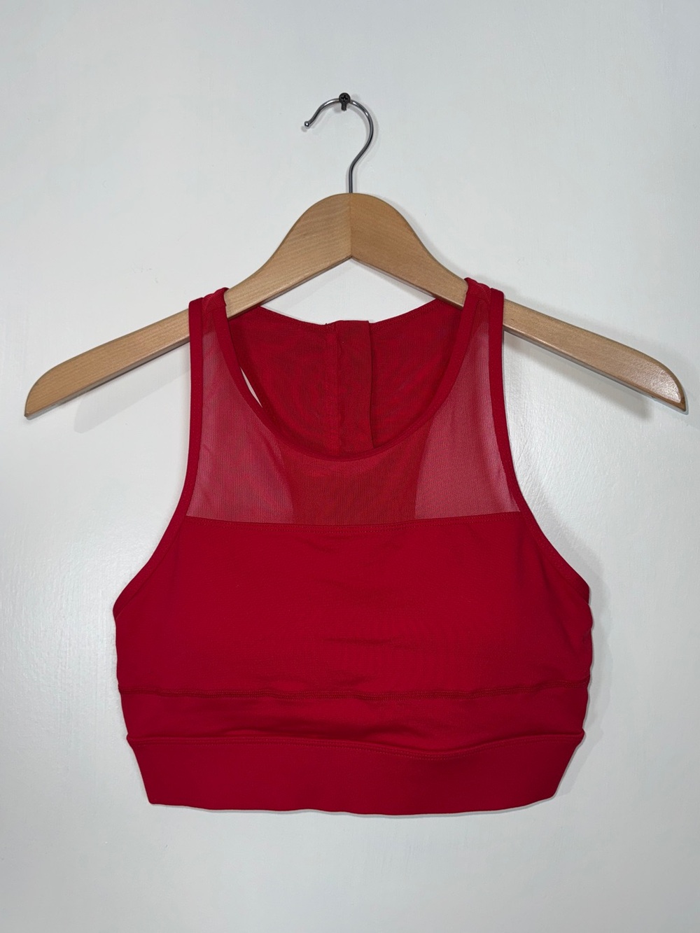 WAT81 {Zyia} Red Halter Neck Removable Pads Sports Bra